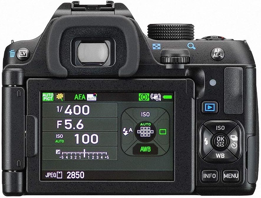 Black Weather-Sealed DSLR Camera with 18-135mm Lens P20304
