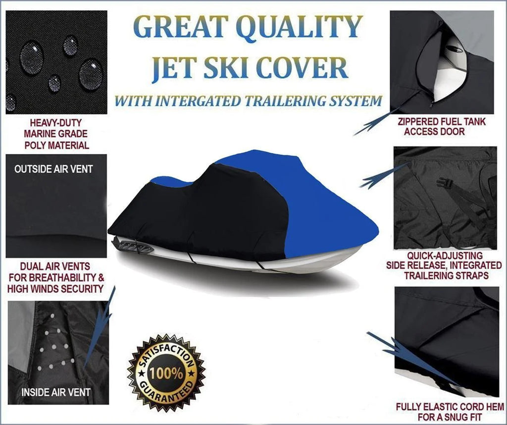 Heavy-Duty PWC 600D Jet Ski Cover Y584461