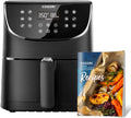 5.8QT Nonstick Air Fryer Oven Combo with Square Basket I1037
