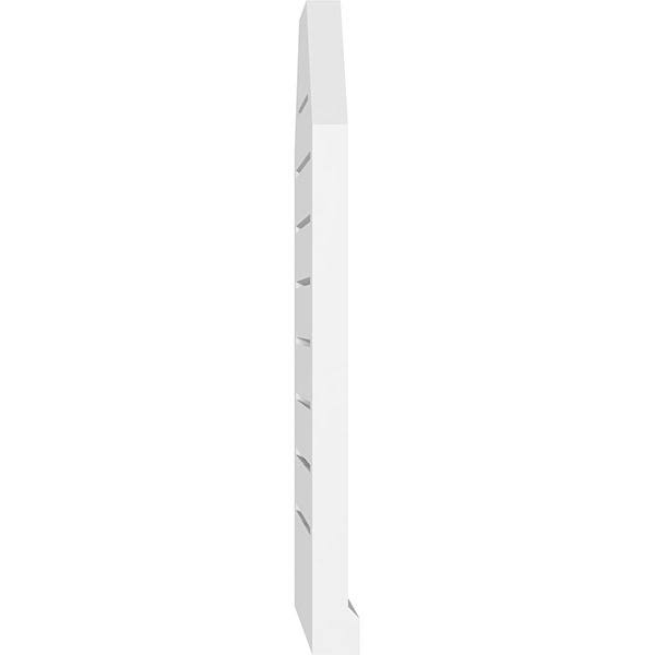 Octagonal Top Surface Mount PVC Gable Vent Y191