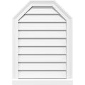 Octagonal Top Surface Mount PVC Gable Vent Y191