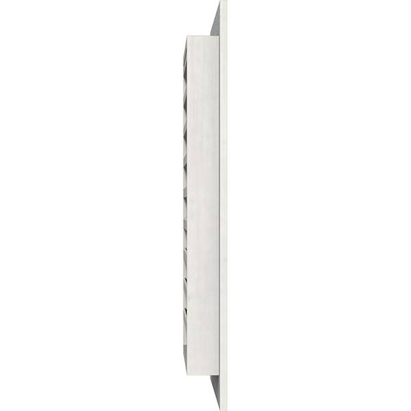Primed Rough Saw Vertical Gable Vent F28995