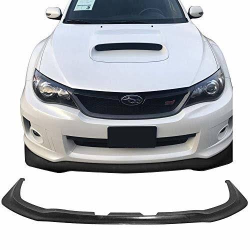 Black PU Front Bumper Lip Spoiler W2491