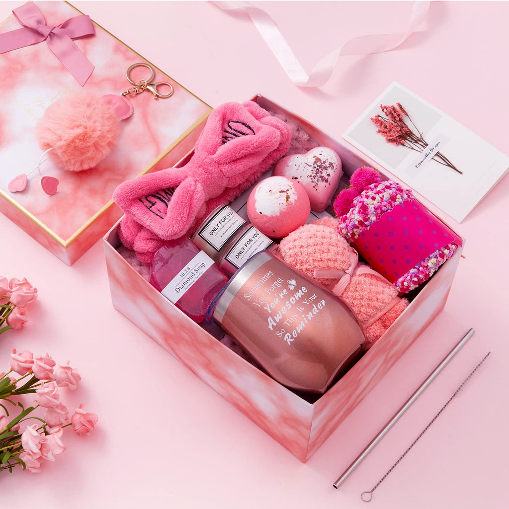 Pink Gifts Box Care Package Relaxing Set R338750