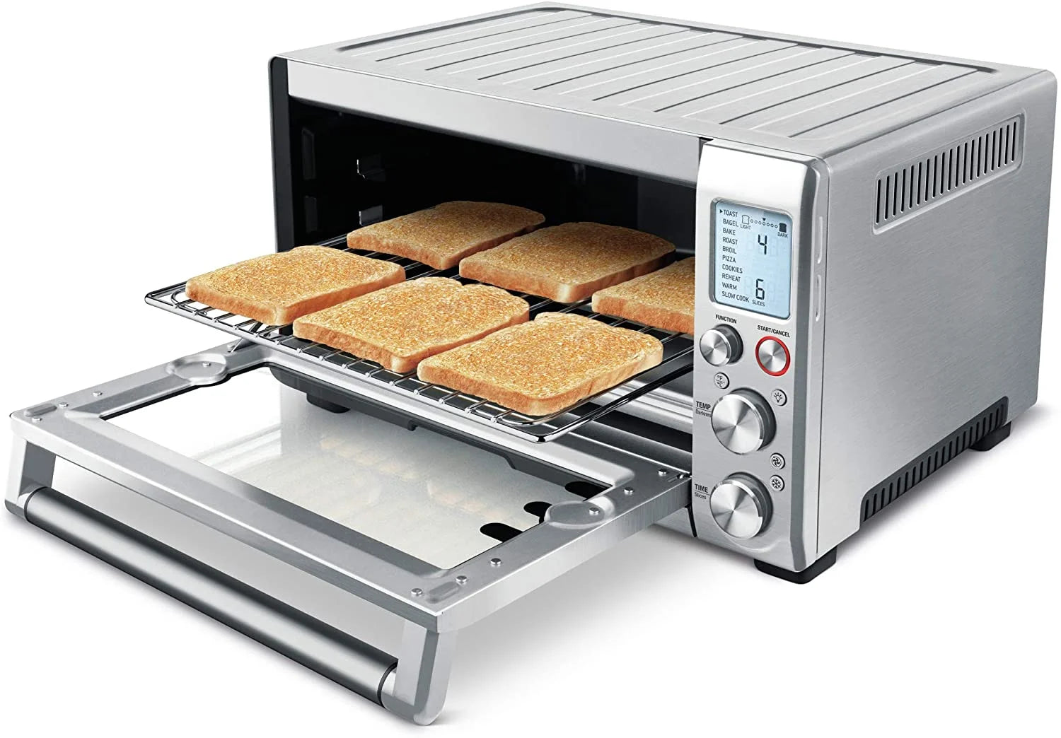 Brushed Stainless Steel Toaster Oven Y8963