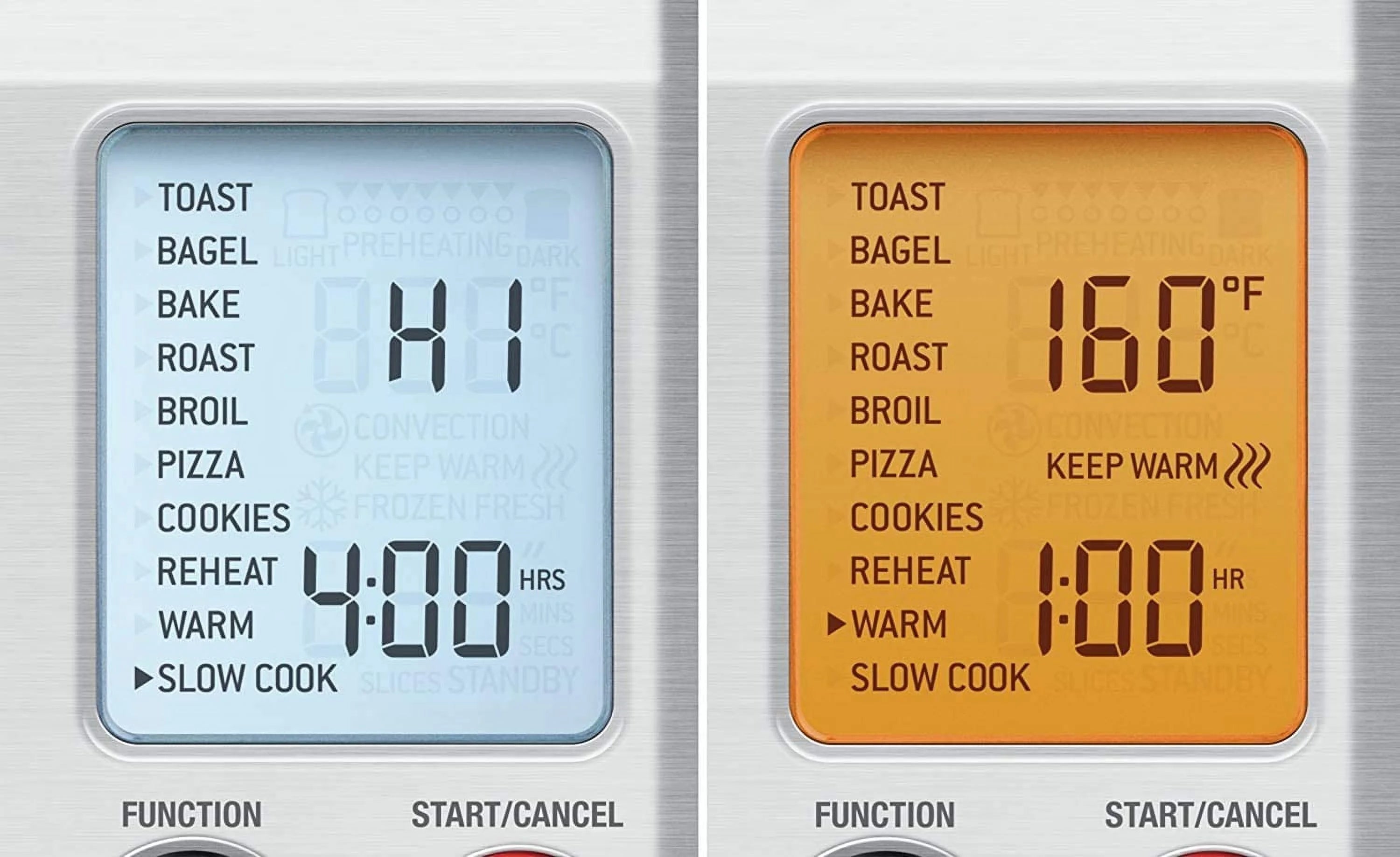 Brushed Stainless Steel Toaster Oven Y8963
