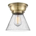 Large Cone 1 Light Flush Mount LED J8019