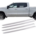 Chrome Side Door Body Molding Trim 4pcs T4129