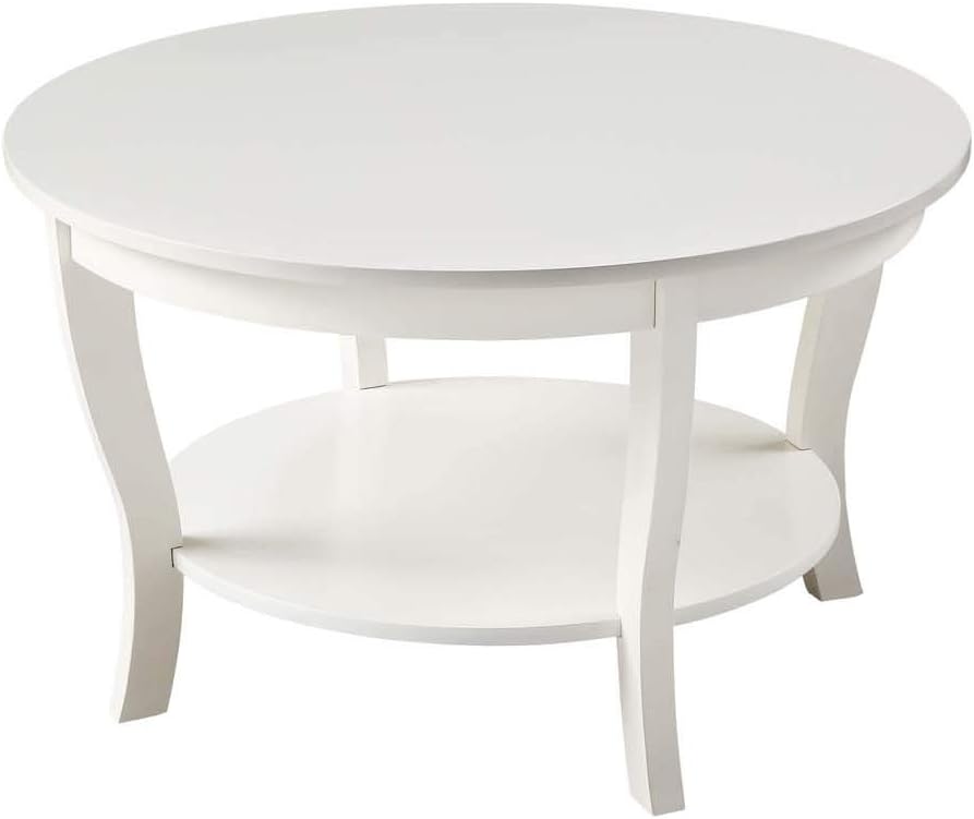 Dark Gray Round Coffee Table S89236