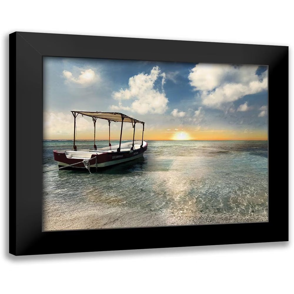 Black Modern Framed Museum Art Print H23877