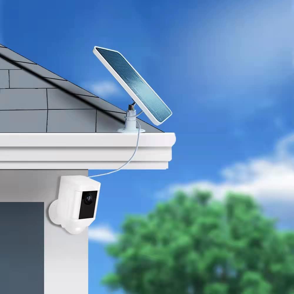 3 Pack Solar Panel with 13 FT Cable and Adjustable Wall Mount O60153