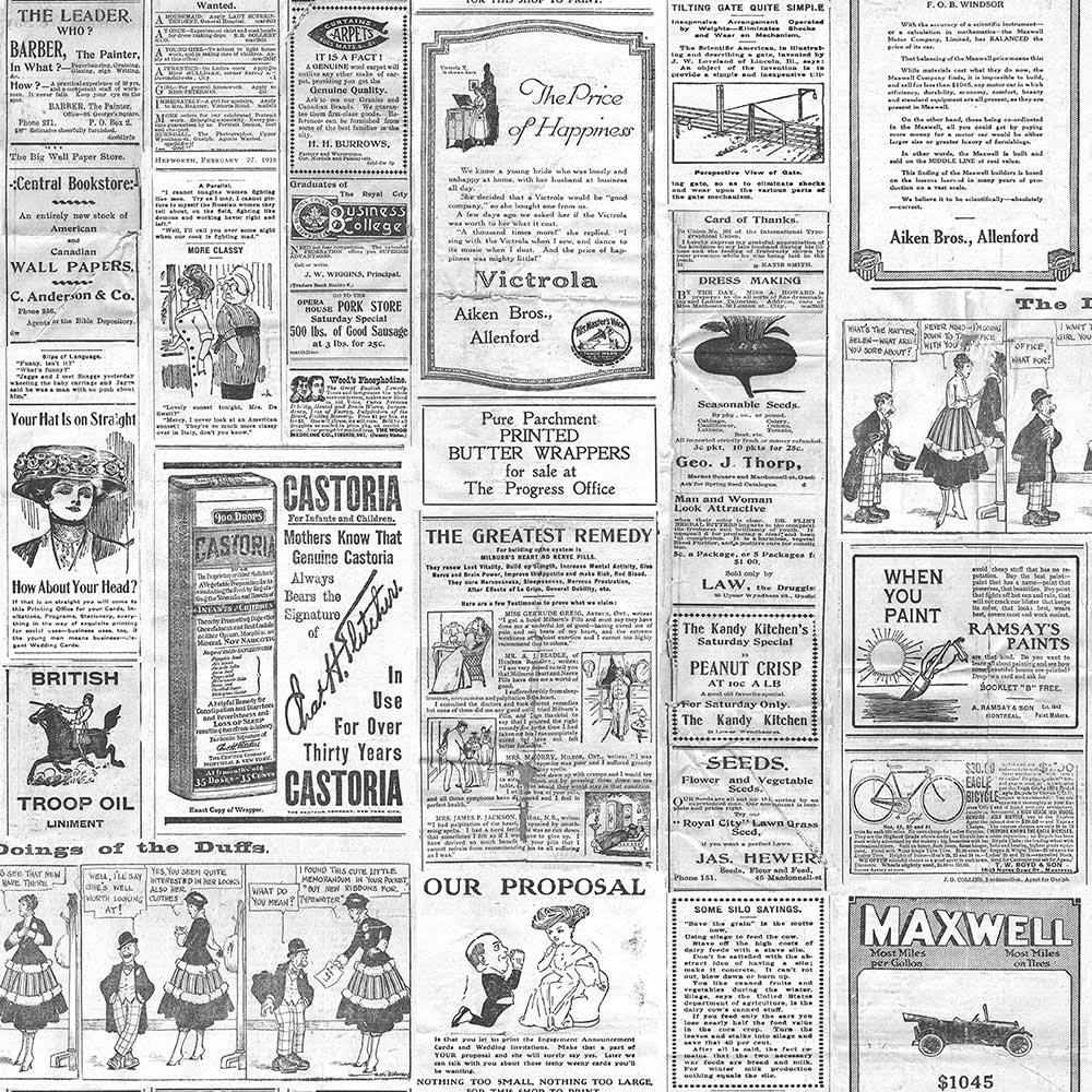Newspapers Wallpaper B22118