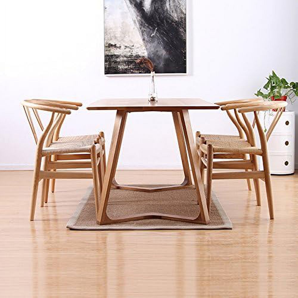 Natural Wood Dining Accent Chair H6306