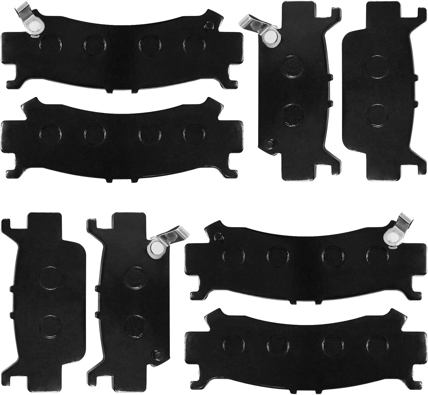 Brake Pads Front and Rear Pack of 2 G34457