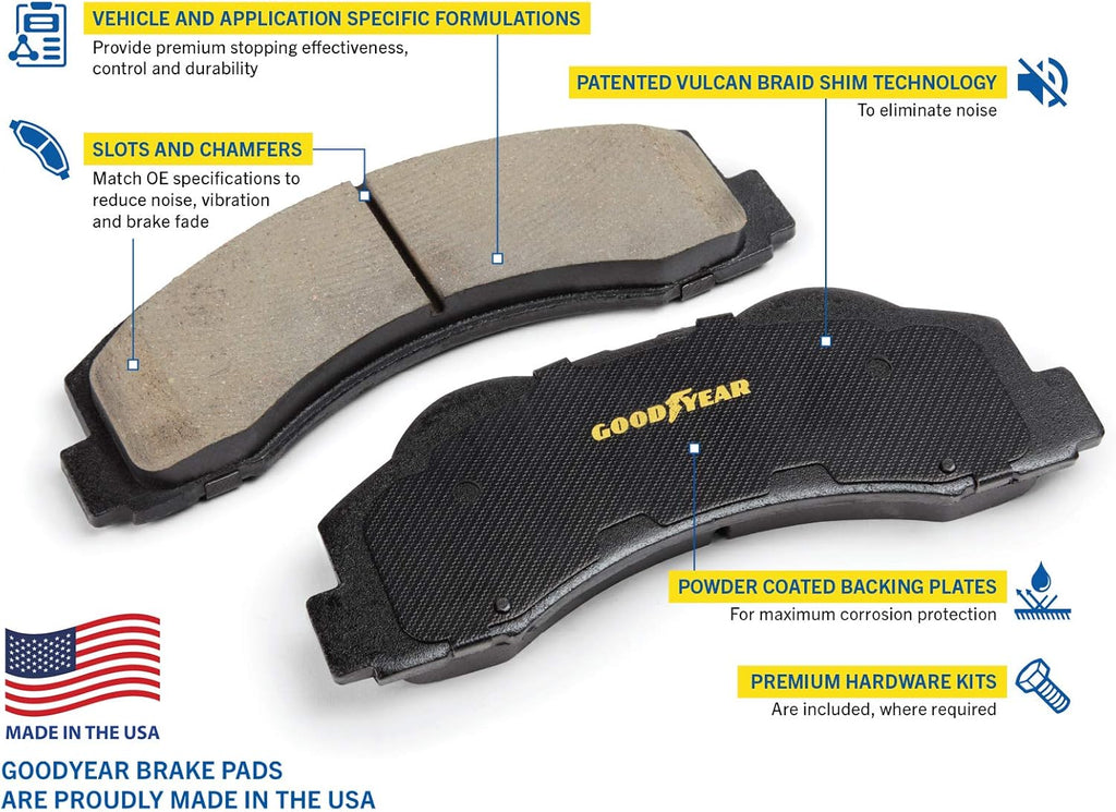 Front Brake Pads Pack of 2 S693