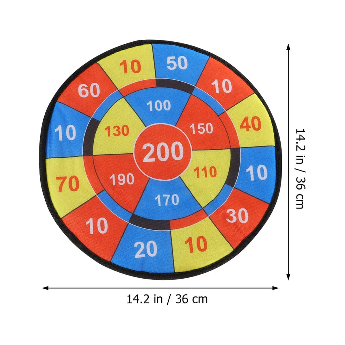 12 8 6 Outdoor Dart Board Game J646546