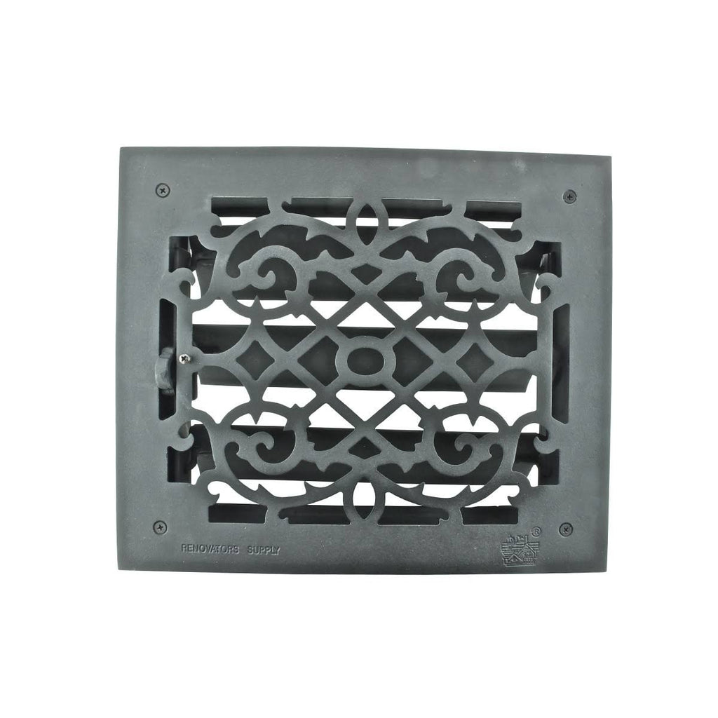 Cast Floor Heat Register Vent A1855