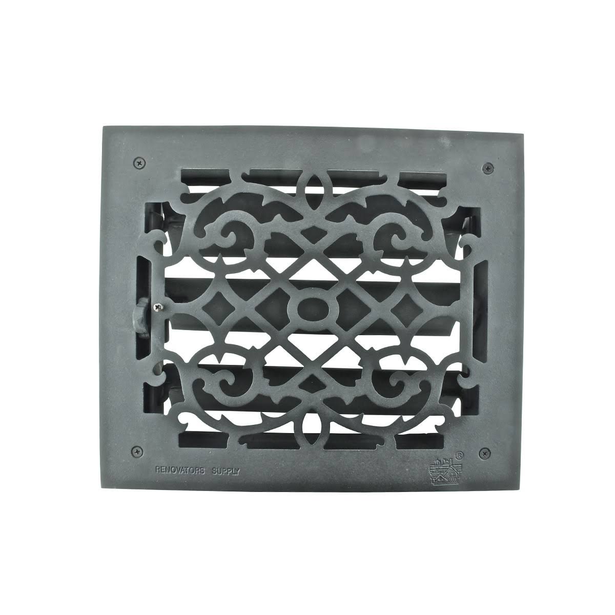 Cast Floor Heat Register Vent A1855
