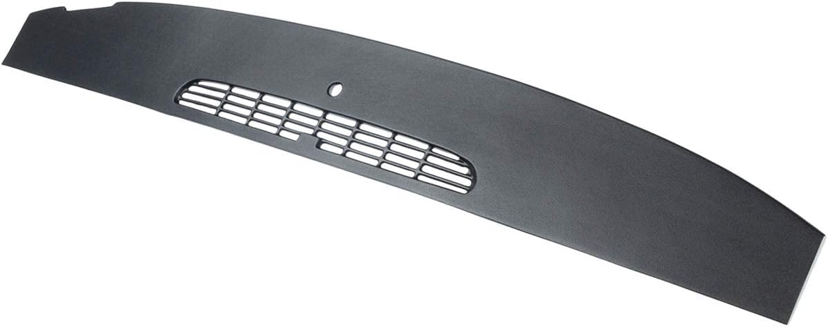 Rear Molded Dash Defrost Vent Grille Cover Cap Black Pack of 2 J499