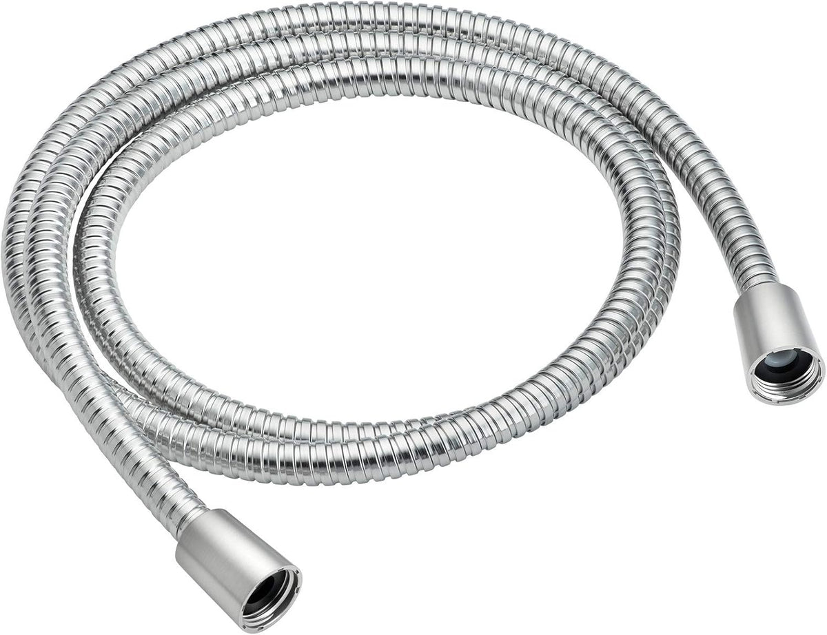 Chrome Metal Hand Shower Hose, Pack of 2 A433