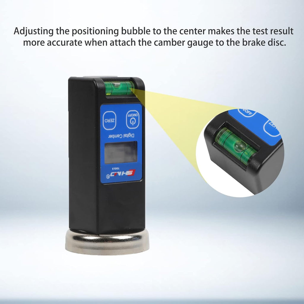 Camber Gauge Digital Wheel Alignment Tool with LCD, Pack of 2 K208