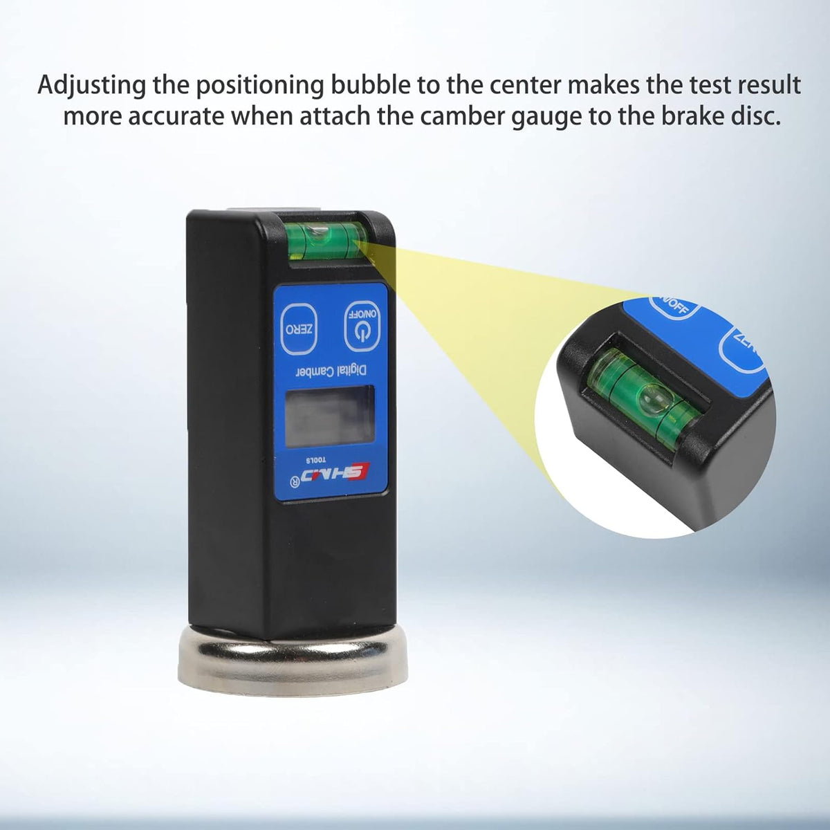 Camber Gauge Digital Wheel Alignment Tool with LCD, Pack of 2 K208