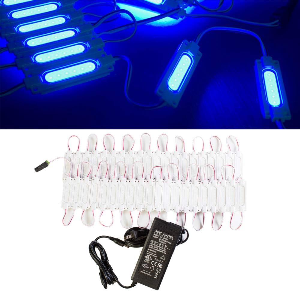 20ft Green COB LED Light with UL Power Supply V989