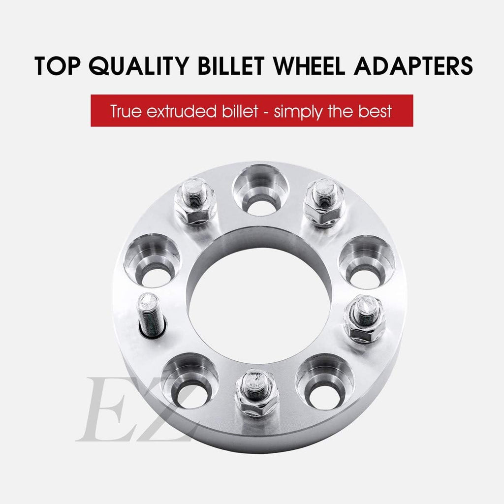 2 Billet Wheel Adapters 5x5 to 5x5 Thickness 1.5 Inch B139846
