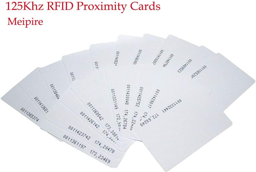 125Khz RFID Proximity Cards, 0.8mm, Read only (200pcs) X56739