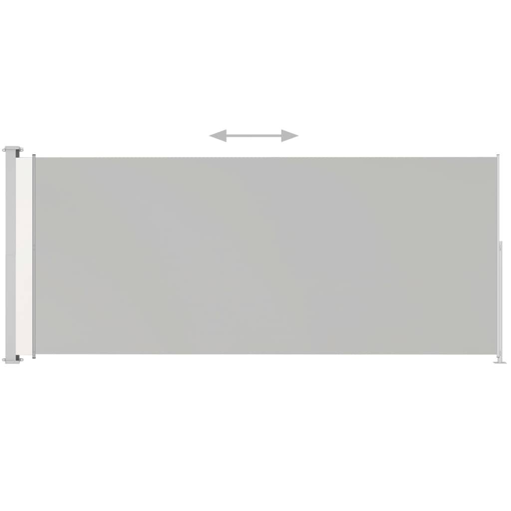 Cream Retractable Side Awning X290493