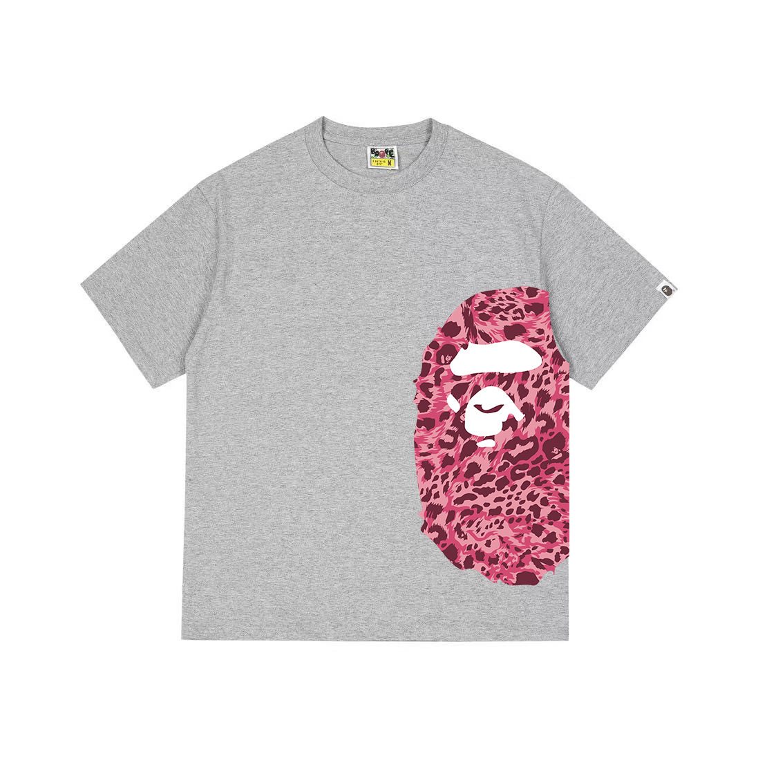 BAPE Pink Camo Ape Head Graphic T-Shirt