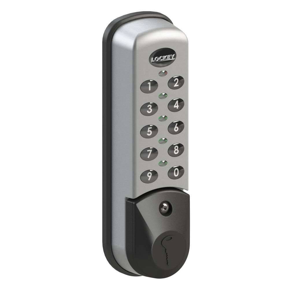 White Digital Combination Electronic Cabinet and Locker Lock F9256