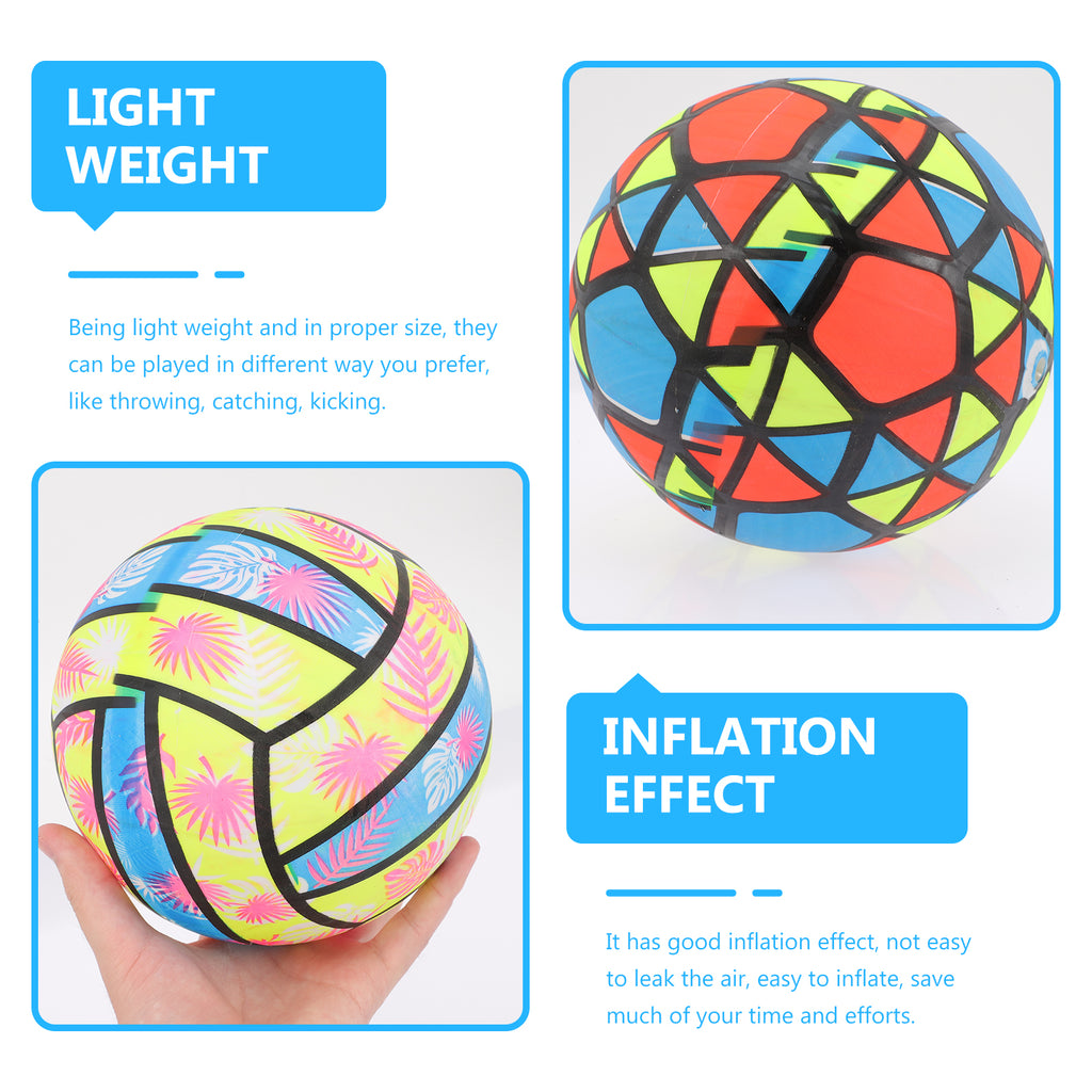 16 Pcs Inflatable Toy Beach Ball Sprinkler Y796038