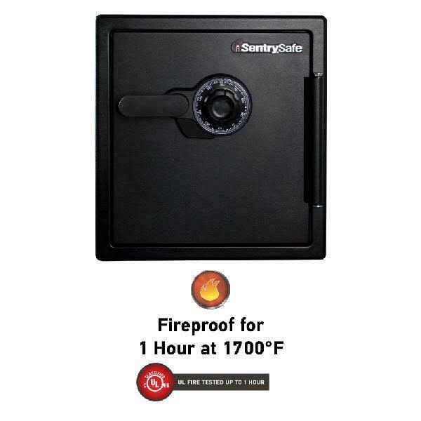 Combination Fire-Safe in Black W45883