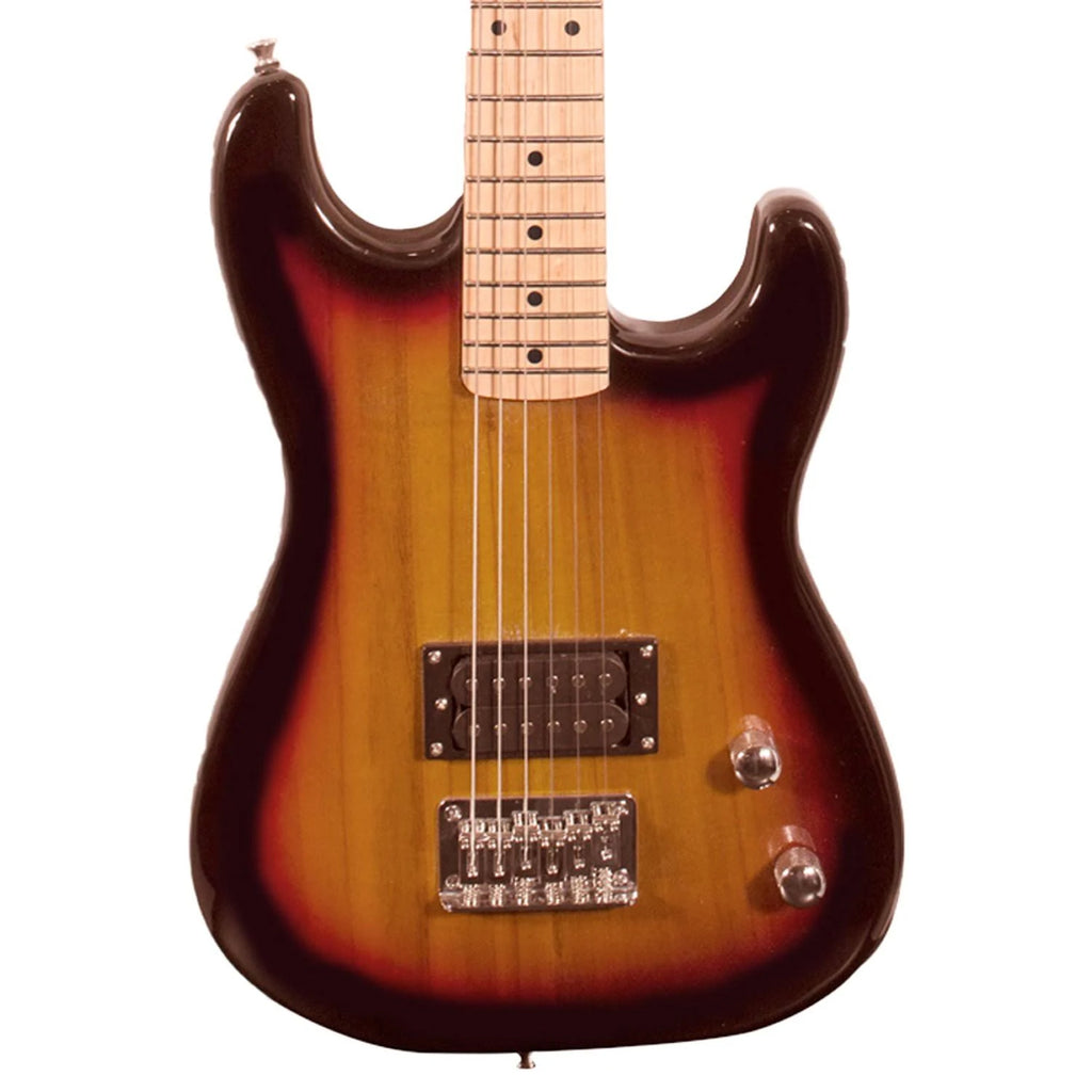 3/4 Size Student Electric Guitar Bundle, Sunburst M1046