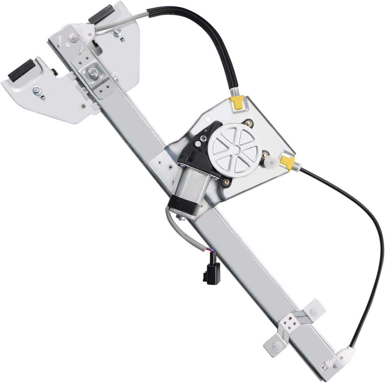 Rear Driver Left Side Power Window Regulator with Motor Pack of 2 W6491