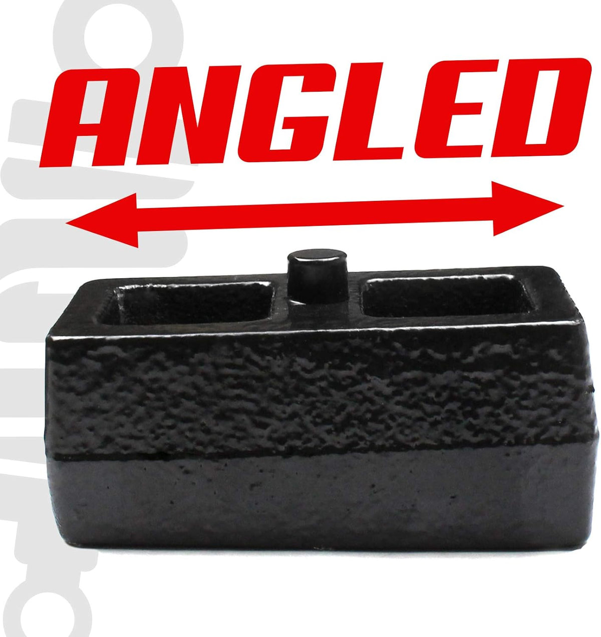 2 Rear Lift Kit For 2002-2008 Dodge Ram 1500 4X4 with Cast Steel Blocks and U-bolts J4599
