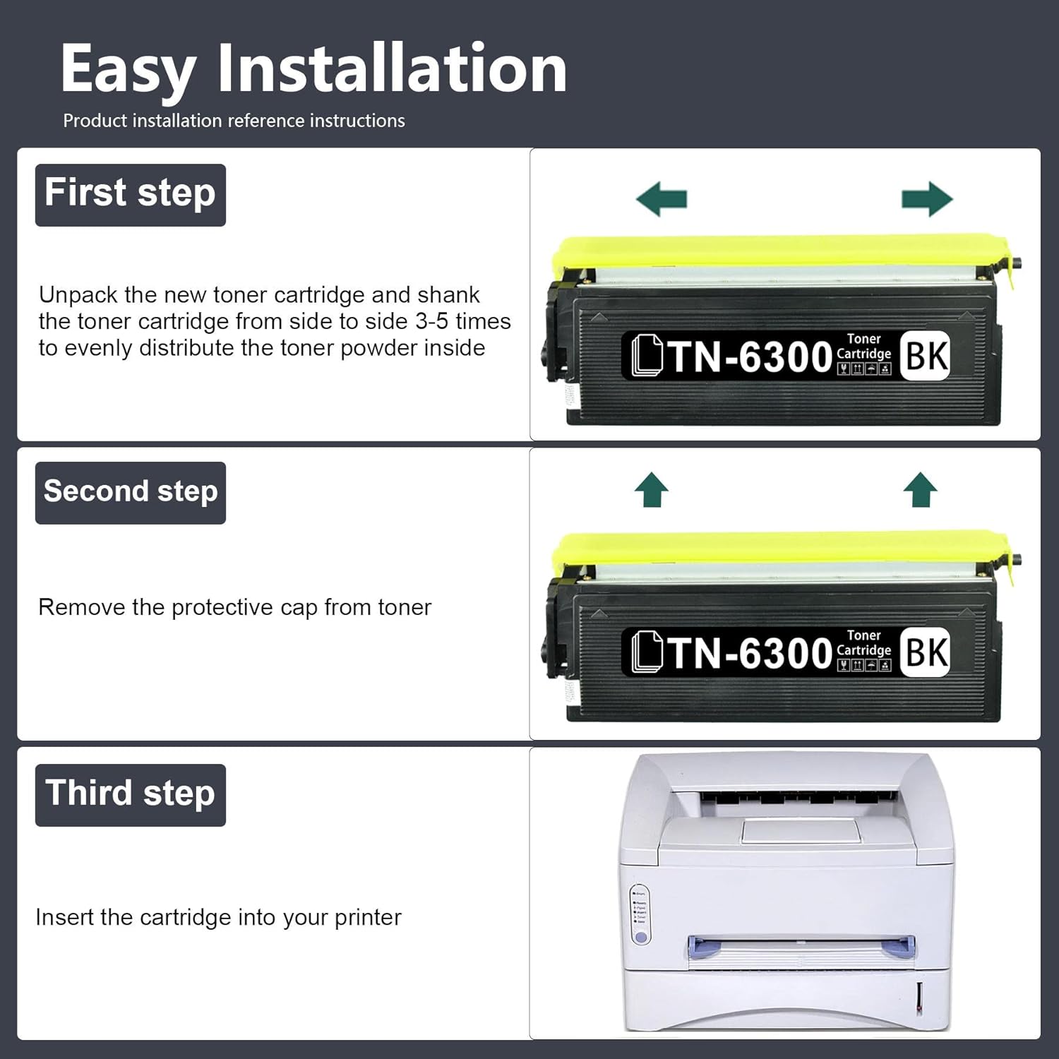 Black Toner Cartridge N122