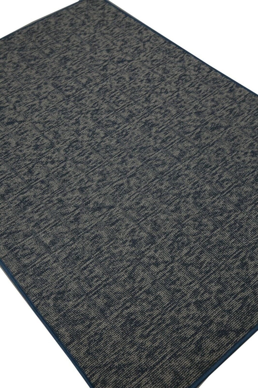 Navy Hexagon Rug R20573