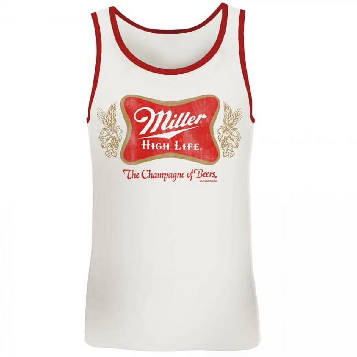 Red Trim Tank Top I9019