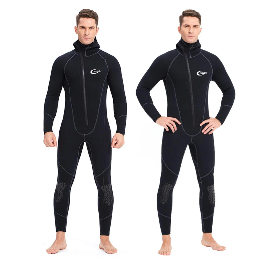 3mm Neoprene Front Zip Full Body Wetsuit XXL Y349