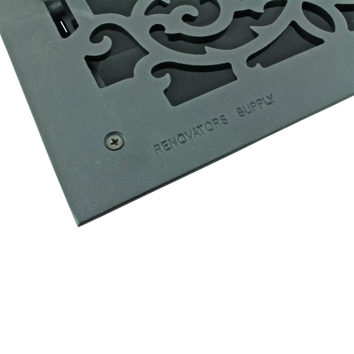 Cast Floor Heat Register Vent A1855