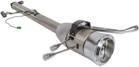 Chrome Tilt Steering Column, Column Shift F62442