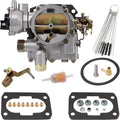 Carburetor for Mercruiser Marine 4-Cylinder 2.5L 3.0L 2 Barrel Side Fuel Inlet with Electric Choke M593205