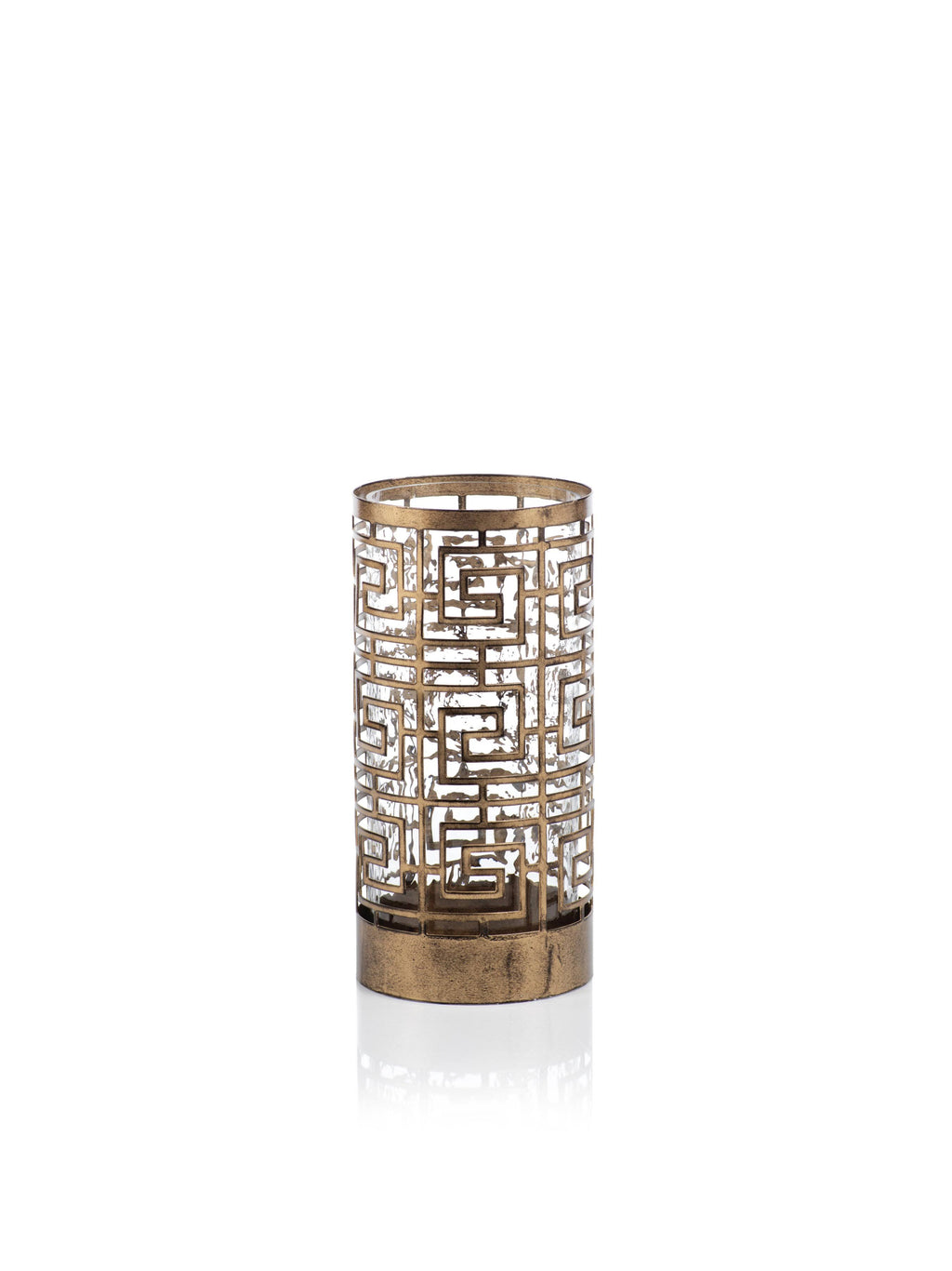 5x22 Metal Hurricane Candle Holder X567063