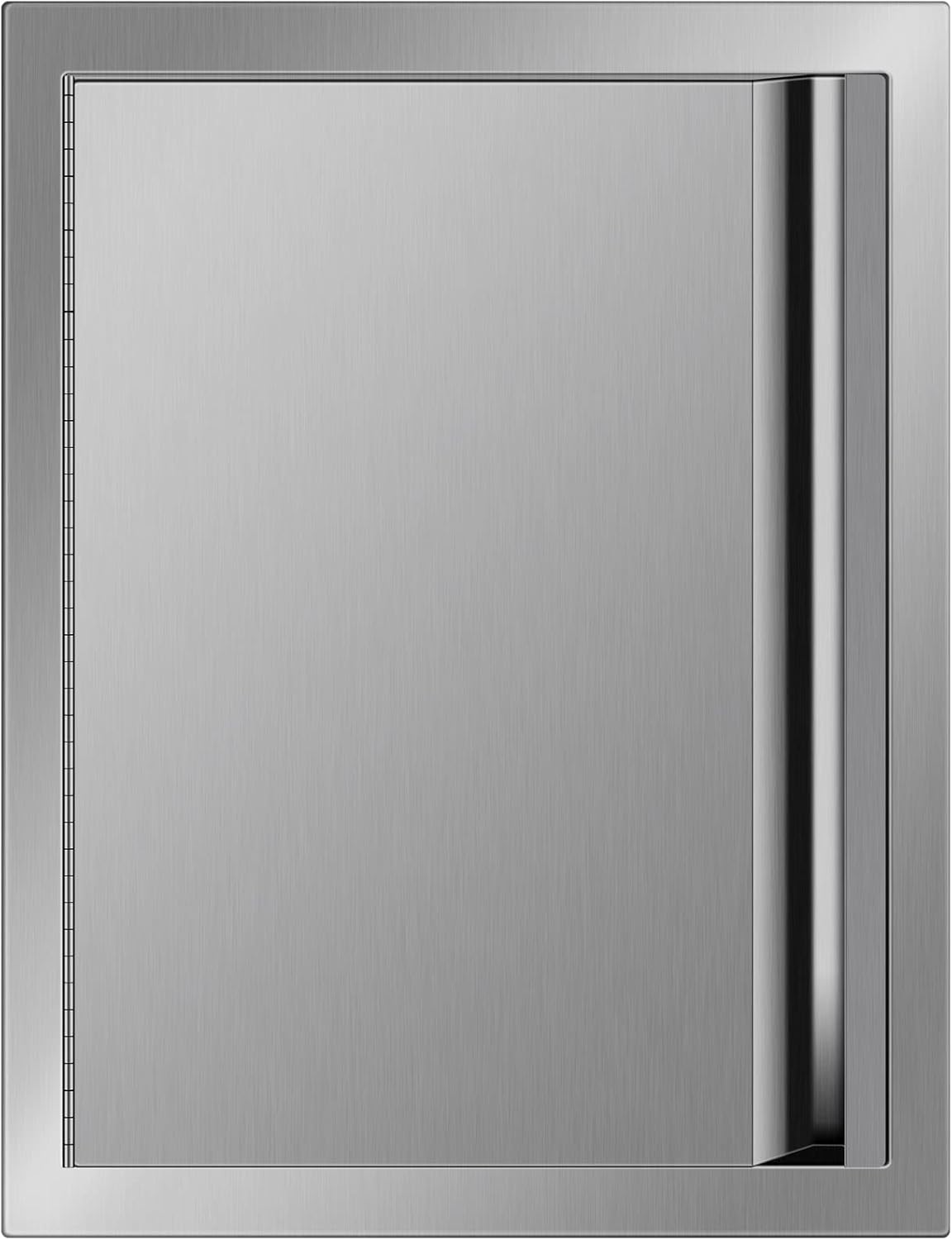 Stainless Steel Double BBQ Door with Recessed Handle M935