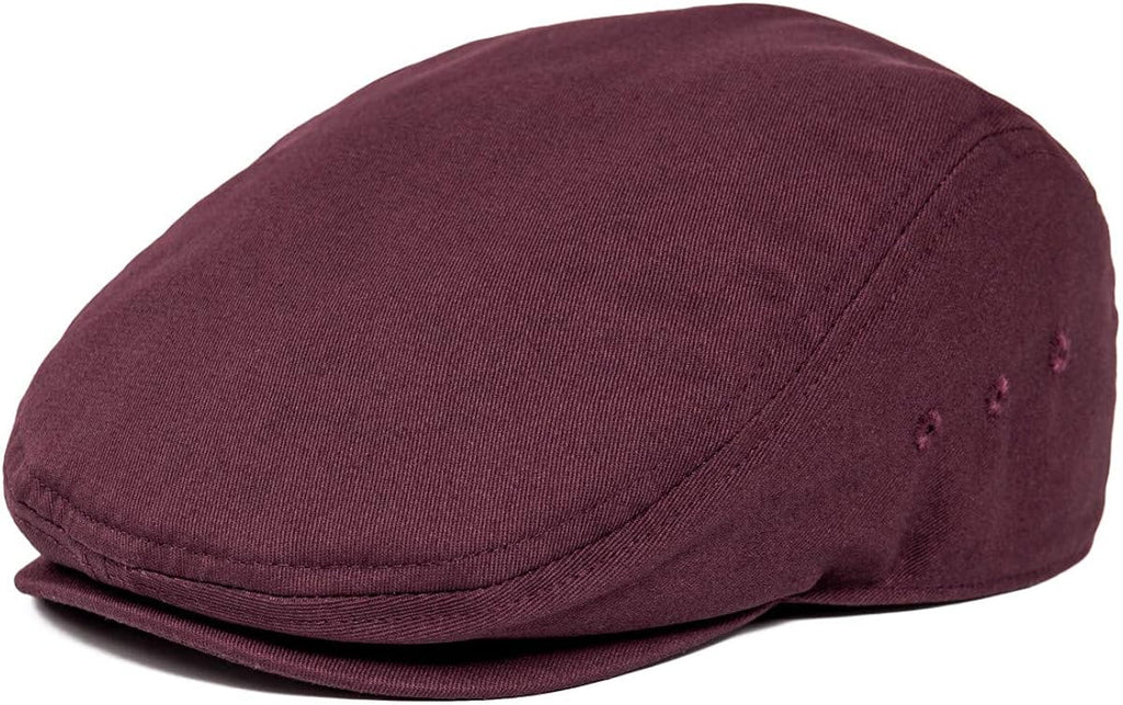 Cotton Twill Newsboy Flat Cap V2125