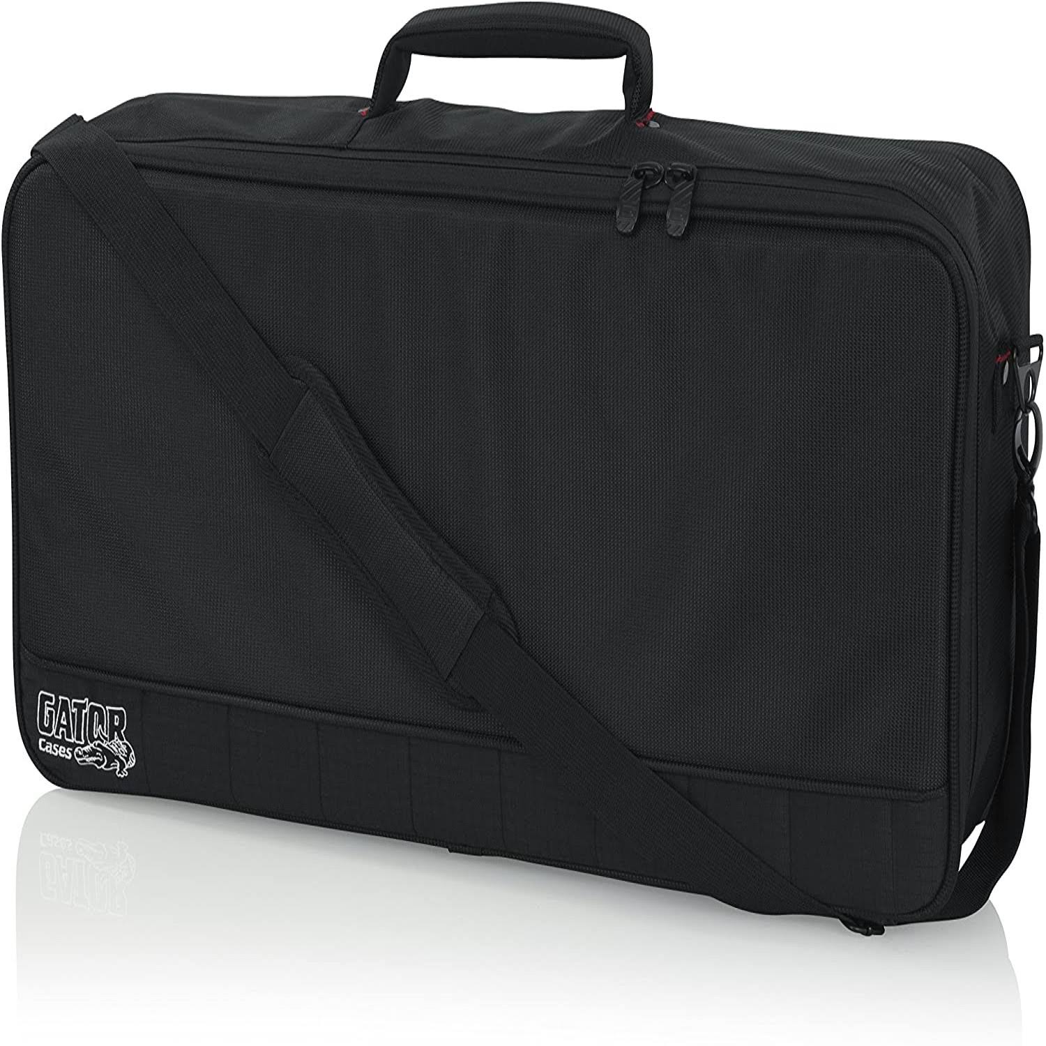 Aluminum Pedal Board with Carry Bag, White, Large Y5015