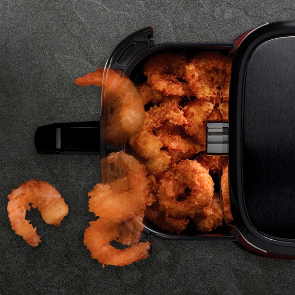 6 Quart 4-in-1 Air Fryer Oven Black I666273