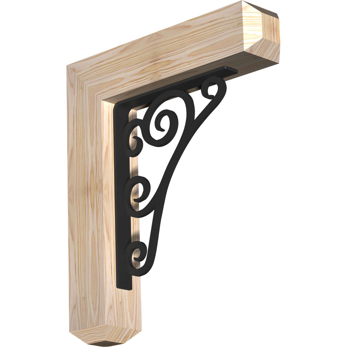 Douglas Fir Smooth Bracket N1912